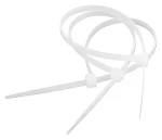 OEM sťahovacia páska biela 300 x 4,8 mm / Sťahovacie pásky na káble / 50 ks (8595689803247)