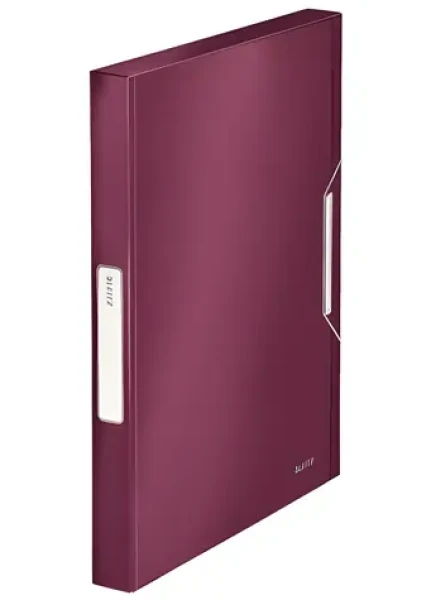 Leitz Style granátovo červená / Box na dokumenty / 250 listov A4 / Šírka chrbta 37 mm (39560028)