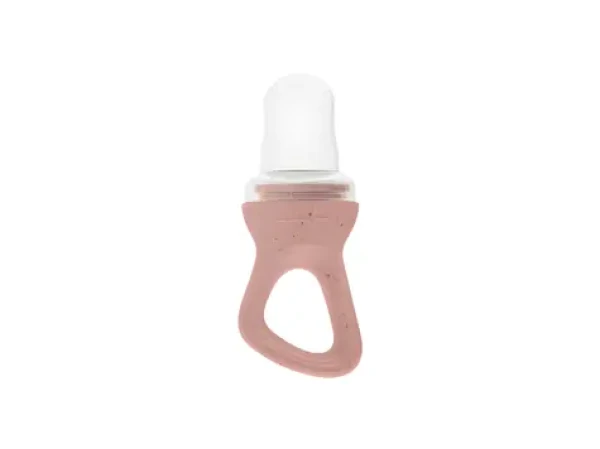 KikkaBoo Kŕmiace hryzátko Platinum Silicone Blush / Hryzátko / 100% silikón / Od 6 mesiacov (31302050043KB)