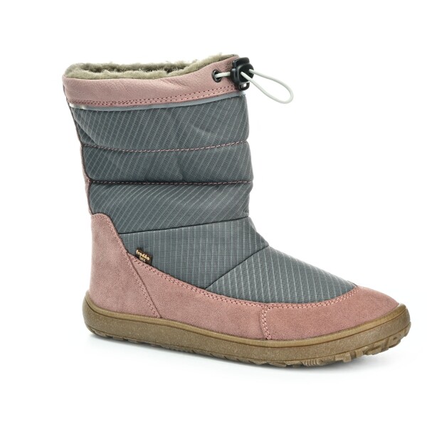 Froddo G3160249-5 Grey/Pink UP AD zimné barefoot snehule 42 EUR