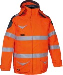 Reflexná zimná pracovná parka Cofra PROTECTION Farba: Reflexná oranžová, Veľkosť: 64 (CAPROTECTION_01_64)