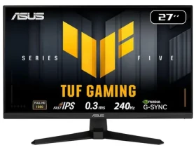 27" Asus TUF Gaming VG279QM5A čierna / Monitor / Fast IPS / FHD / 240Hz / 0,3ms / 2x HDMI+DP / Repro (90LM0B80-B01171)