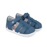 Chlapčenské barefoot sandále BASICA PETROL Biomecanics 252326-A556 - 24