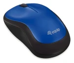 Equip Komfortná myš modrá / Bezdrôtová myš / optická / 1200 DPI / 2,4 GHz / USB nano prijímač (245112)