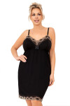 Nočná košeľa Hana II plus Black - Donna XXXL