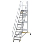 MUNK Günzburger Steigtechnik 600773 hliník, pozinkovaná ocel schodíky; 600773
