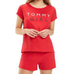 Dámske tričko s krátkym rukávom UW0UW01619-611 - Tommy Hilfiger S
