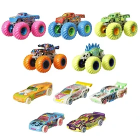 Mattel Hot Wheels HCB57 Monster trucks svietiaci v tme angličák amp; truck