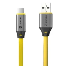Tactical Fat Man 2.0 Cable USB-A/USB-C 1m Yellow (8596311292330)
