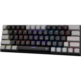 White Shark GK-002111V2 WAKIZASHI 2 čierno-šedá / herná mechanická klávesnica / US layout / USB / LED (WAKIZASHI-2-US-B-G-R)