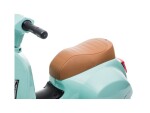 Mamido Detský elektrický skúter Vespa 300 Mini tyrkysový
