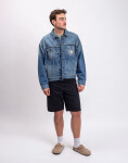 Carhartt WIP Helston Jacket Blue destroy wash M