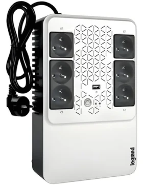 Keor Multiplug 800 AVR 4 +2 FR / UPS / 480 W / 6x AC zásuvka / USB (310084)