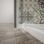 GELCO TRINITY GOLD dvere do niky pravé, 900 číre sklo, GT1290CR-G GT1290CR-G