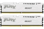 Kingston Fury Beast White 64GB (2x32GB) DDR5 5200MHz EXPO/CL36/DIMM/On-Die ECC/EXPO/XMP/1.25V (KF552C36BWEK2-64)