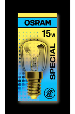 OSRAM vláknová žiarovka do chladničky 15W E14 / 90lm / 2700K / 1000h / 230V / noDIM / E / Sklo číre (4050300310282)