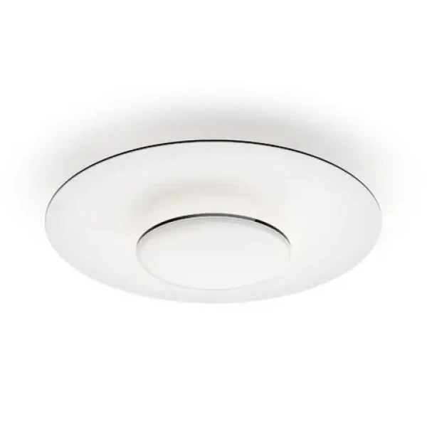 Philips Garnet 40W čierna / LED stropné svietidlo / 4400LM / 4000K / IP20 / stmievateľné (8720169195318)