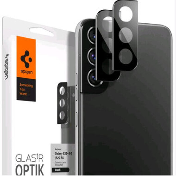 Spigen Glas.tR Optik ochranné sklo na fotoaparát pre Samsung Galaxy S22/S22+ 2ks (AGL04146)