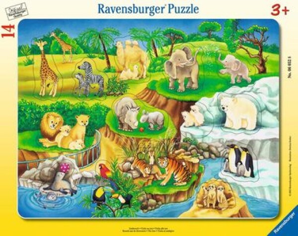 Ravensburger Čo kam patrí: Nášteva zoo