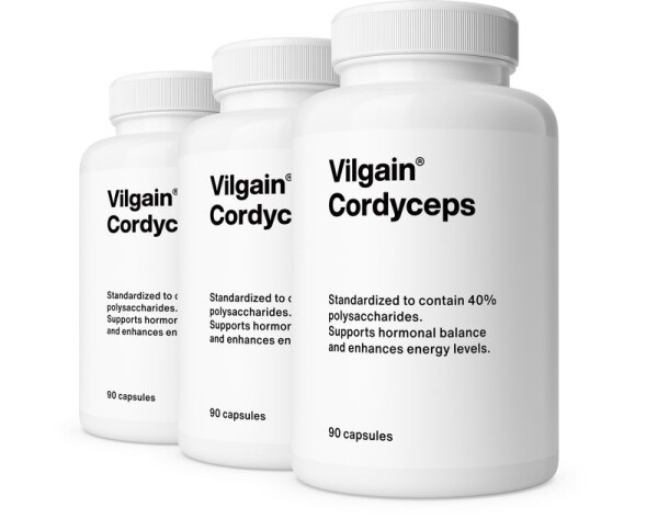 Vilgain Cordyceps – 3× 90 kapsúl