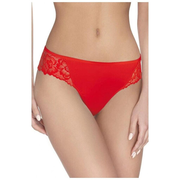 Dámske string nohavičky N088 červené - Ewana XL