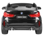 Mamido Elektrické autíčko BMW X6 M dvojmiestne XXL lakované čierne