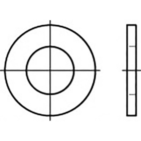 Podložka ocel 5 ks TOOLCRAFT TO-9984933; TO-9984933