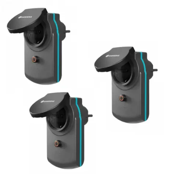 Gardena SMART Power Adapter set 3/3x zásuvka na diaľkové ovládanie pre Gardena SMART systém (19096-20)