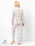 Kľúč LNS 401 B25 long/r S-XL dámske pletené pyžamo světle růžová S