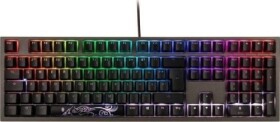 Ducky Shine 7 PBT Gaming Keyboard, MX-Blue, RGB LED - gunmetal