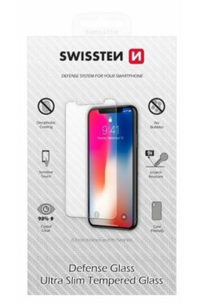 Swissten Ochranné temperované sklo 2.5D pre Motorola E22i/E22 (74517988)