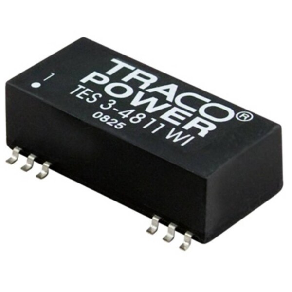 TracoPower TES 3-2411WI DC / DC menič napätia, SMD 24 V/DC 5 V/DC 600 mA 3 W Počet výstupov: 1 x; TES 3-2411WI