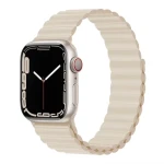 Devia Deluxe Sport3 Remienok pre Apple Watch 44/45/46mm Starlight / Remienok / silikónový / magnetický (6938595364839)