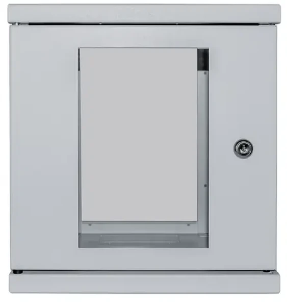 Intellinet Nástenný rozvádzač 10" sivý, zmontovaný / Rozvádzač / 6U / 300x300 mm / nosnosť 60 kg (711708)