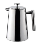 Weis French press termo nerez 1000 ml / French press / dvojitý plášť / nerezový filter (18010)
