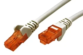 Goobay UTP CAT 6 0,25 m šedý / Patch kábel / RJ45-RJ45 (95250)