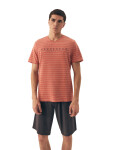 Pánske pyžamo 42635 Deli coral - HENDERSON korálová XL
