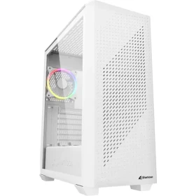 Sharkoon VS9 RGB biela / ATX / 2x USB 3.0 / 1x USB-C / 3x 120mm / bez zdroja / priehľadná bočnica (4044951039128)