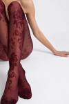 Punčocháče model 22049086 Sharon 30 den 24 - Fiore černá 2-S