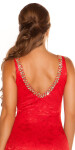 Red-Carpet-Look! Sexy Koucla evening dress laces red