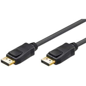 Goobay 65923 kábel DisplayPort 1.2 M na DisplayPort 1.2 M 2m čierna / pozlátené konektory (4040849659232)