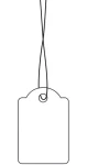 Herma Závesné etikety s pútkom 15x24 mm biele / Etikety / 1000 ks (6932)