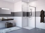 HUPPE - Sprchovací kút štvorec 90x90 cm Hüppe Classics 2 Easy Entry C25002.069.322 C25002.069.322