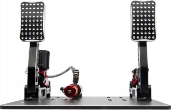 Simagic Simagic P2000 Hydraulic 2-Pedal Set, 200KG Loadcell - Crimson Edition