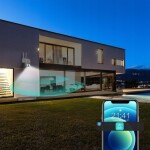 R2INVEST WIFI bezdrôtová otočná 2MPX full HD video monitorovacia kamera IR LED PIR
