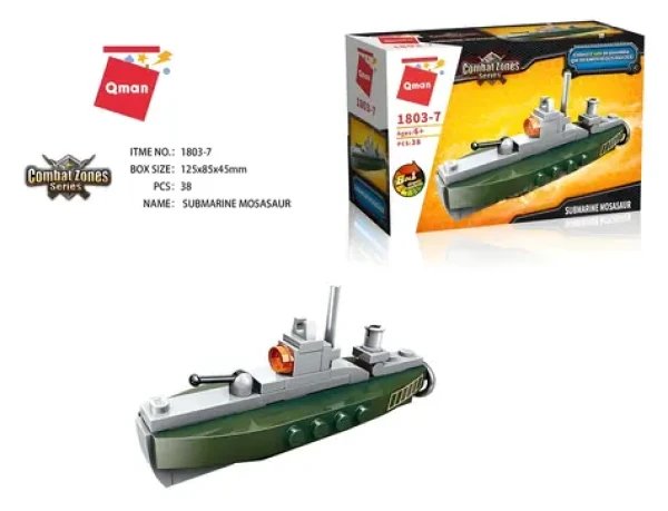 QMAN QM-09 Amphibious Panzer 1803-7 Ponorka Mosasaur