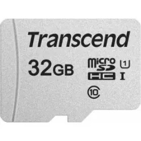 Transcend 300S 32GB / Micro SDHC / UHS-I U1 / Class 10 / R: 95MBps / W: 25MBps / + SD adaptér (TS32GUSD300S-A)