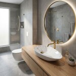 REA - Umývadlo na dosku Greta 65 Bianco Shiny REA-U6501