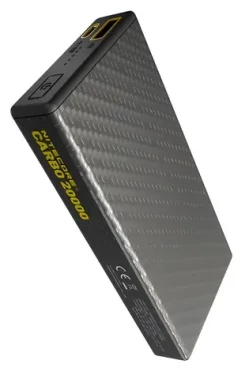 Nitecore Carbo 20000 čierna / Powerbanka / 20000 mAh / 20W (NITCARBO20000)