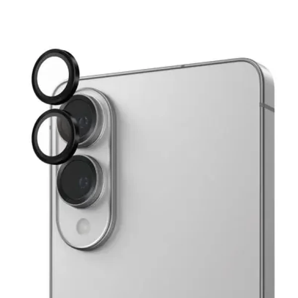 PanzerGlass Hoops Samsung Galaxy S25 Edge čierne ochranné krúžky pre šošovky fotoaparátu (PG48080)